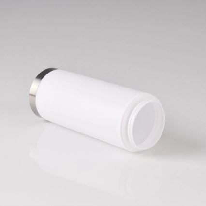 Abajur de substituição para exterior candeeiro LIVIA/UTRECHT branco/prateado