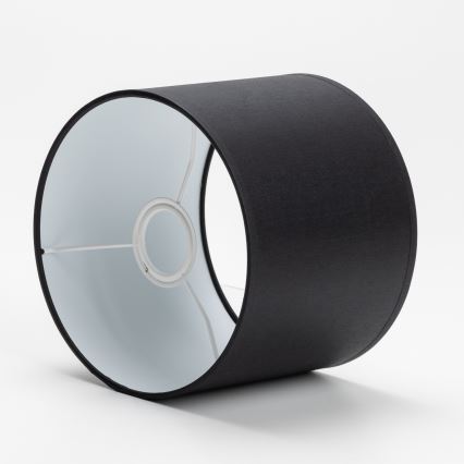 Abajur de substituição para candeeiro de mesa e candeeiro de parede DEVA E27 16x20 cm preto