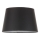 Abajur de substituição para candeeiro de mesa LORENZO E27 20x26 cm preto