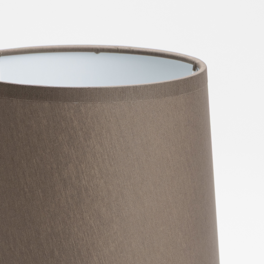 Abajur de substituição para candeeiro de mesa STOZEK E27 16x16 cm castanho
