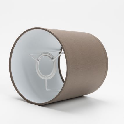 Abajur de substituição para candeeiro de mesa STOZEK E27 16x16 cm castanho