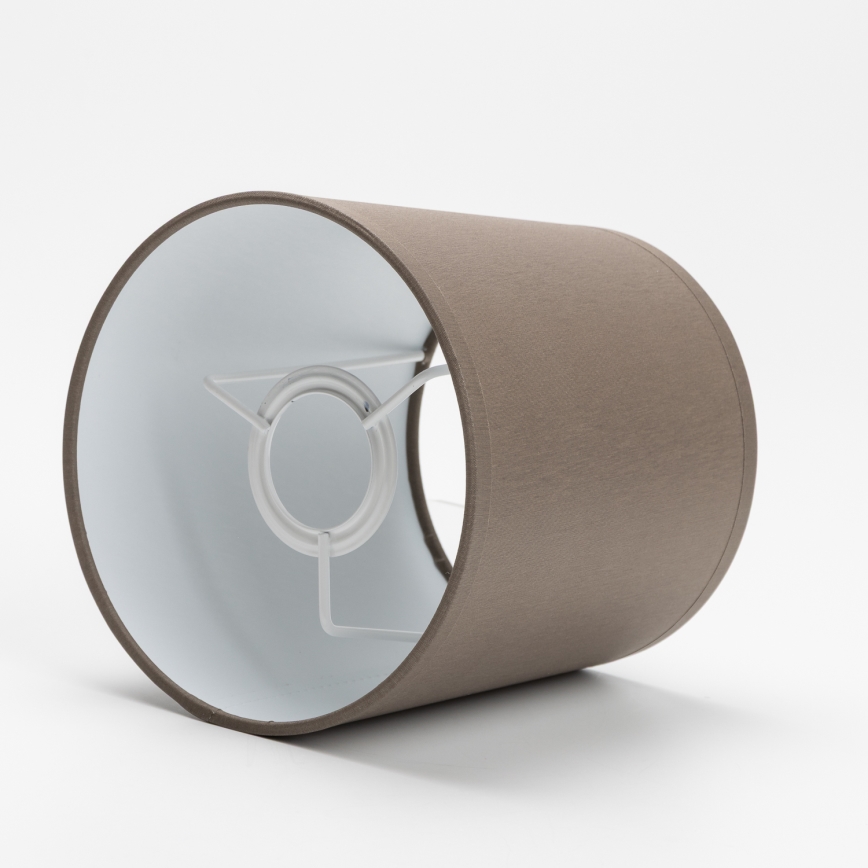 Abajur de substituição para candeeiro de mesa STOZEK E27 16x16 cm castanho