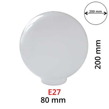 Abajur de substituição para candeeiro de parede PARK E27 d. 20 cm