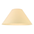 Abajur de substituição para lâmpada de mesa E14 21x11 cm amarelo