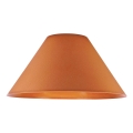 Abajur de substituição para lâmpada de mesa E14 21x11 cm laranja