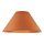 Abajur de substituição para lâmpada de mesa E14 21x11 cm laranja