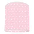 Abajur de substituição para lustre DOTS diâmetro 15 cm rosa