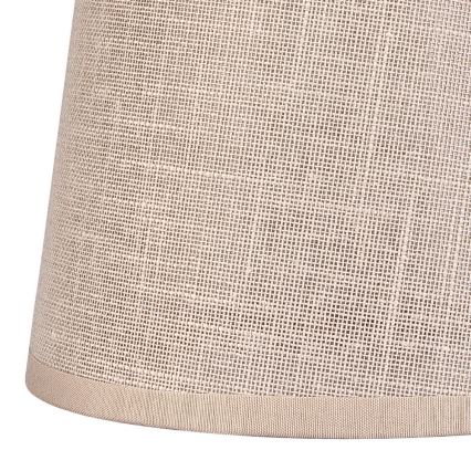Abajur de substituição para lustre e candeeiro de parede ANTONIO E14 150x120 mm bege