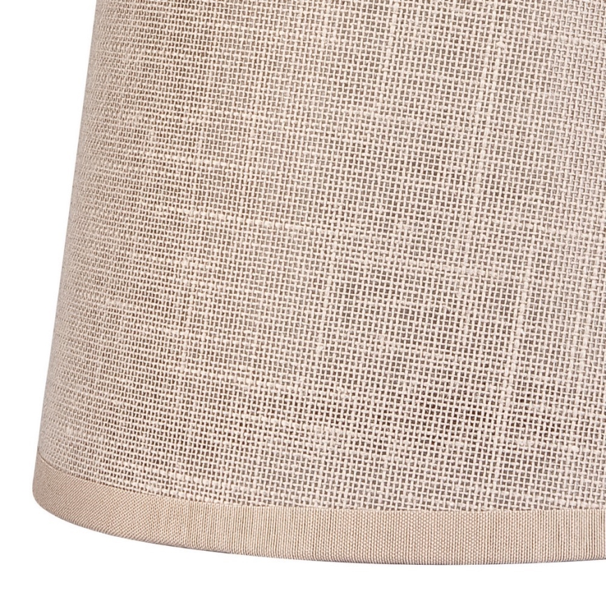 Abajur de substituição para lustre e candeeiro de parede ANTONIO E14 150x120 mm bege