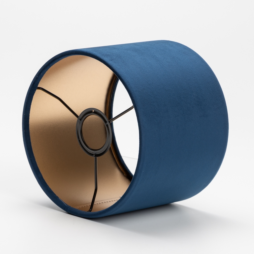 Abajur de substituição para lustre e candeeiro de pé TERCINO E27 16x20 cm azul