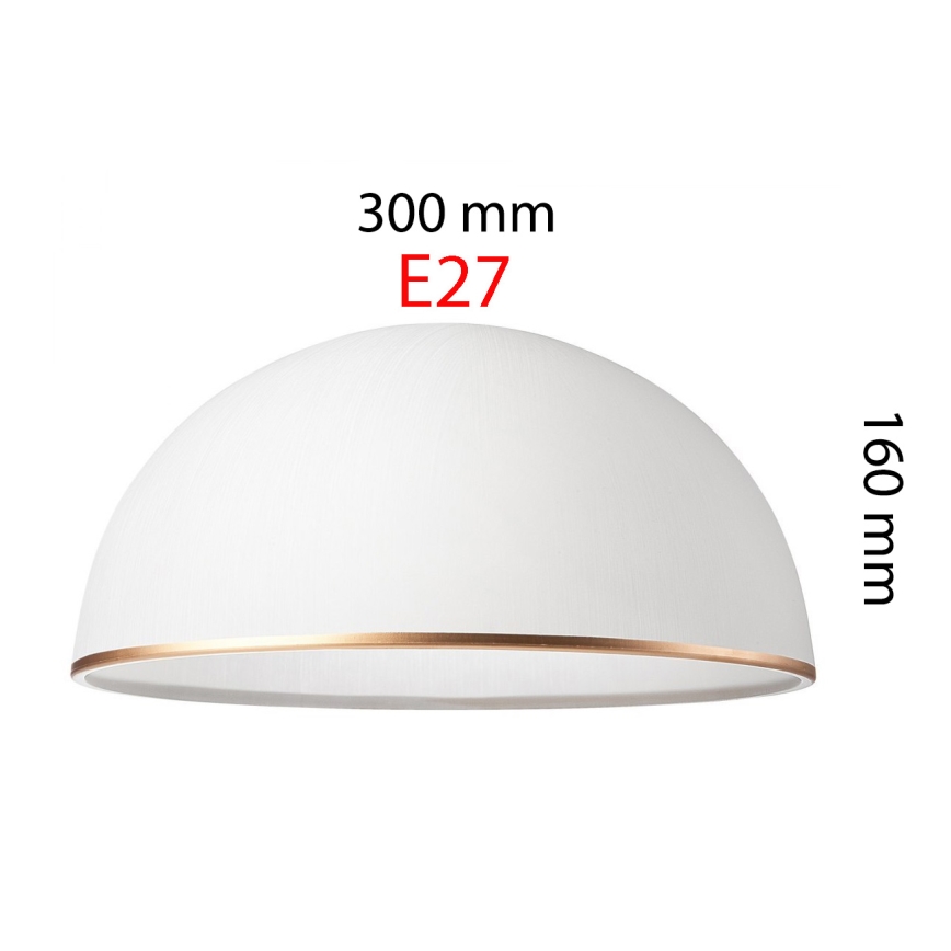 Abajur de substituição - Retro II 00503 E27 300x160 mm