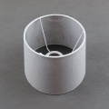 Abajur de substituição universal LAMA E27 15x19,5 cm cinzento