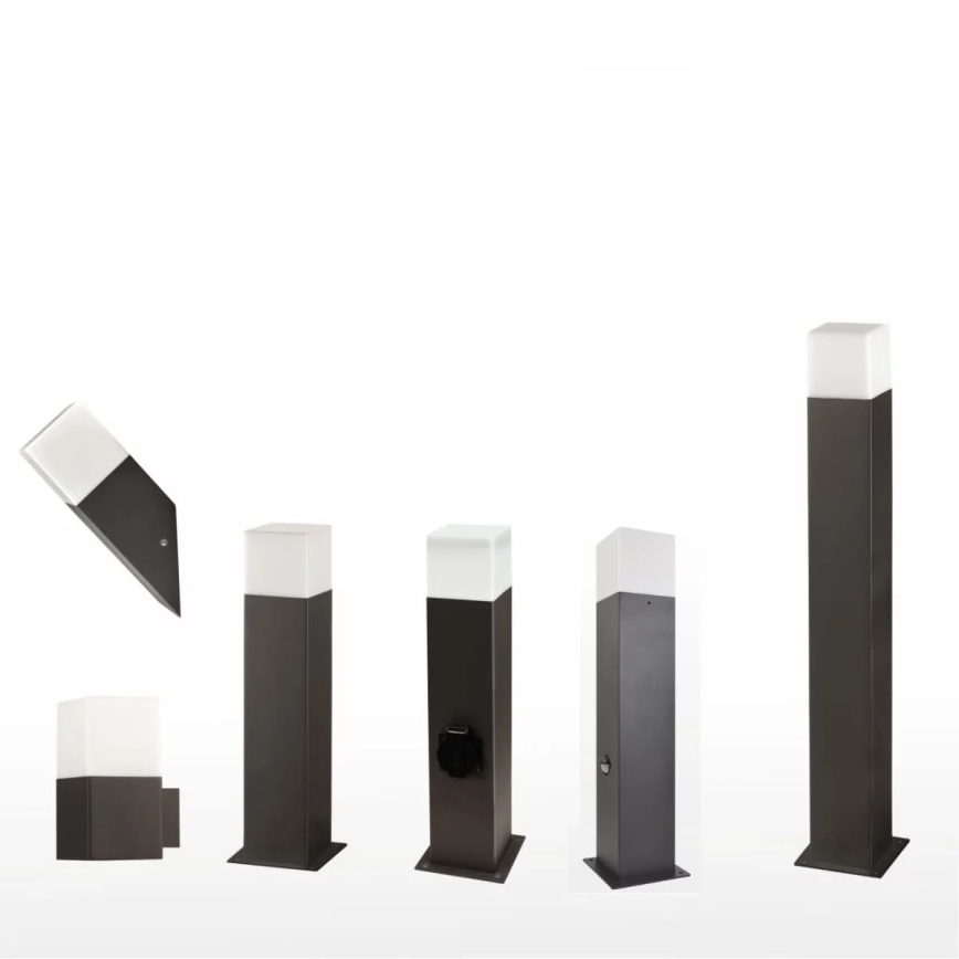 Cúpula de substituição para luminária exterior NEW YORK E27 7,8x7,8 cm branca