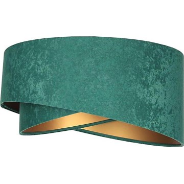 Abajur universal GALAXY E27 diâmetro 45 cm verde/dourado