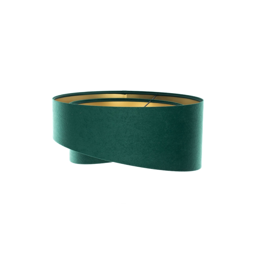 Abajur universal GALAXY E27 diâmetro 45 cm verde/dourado