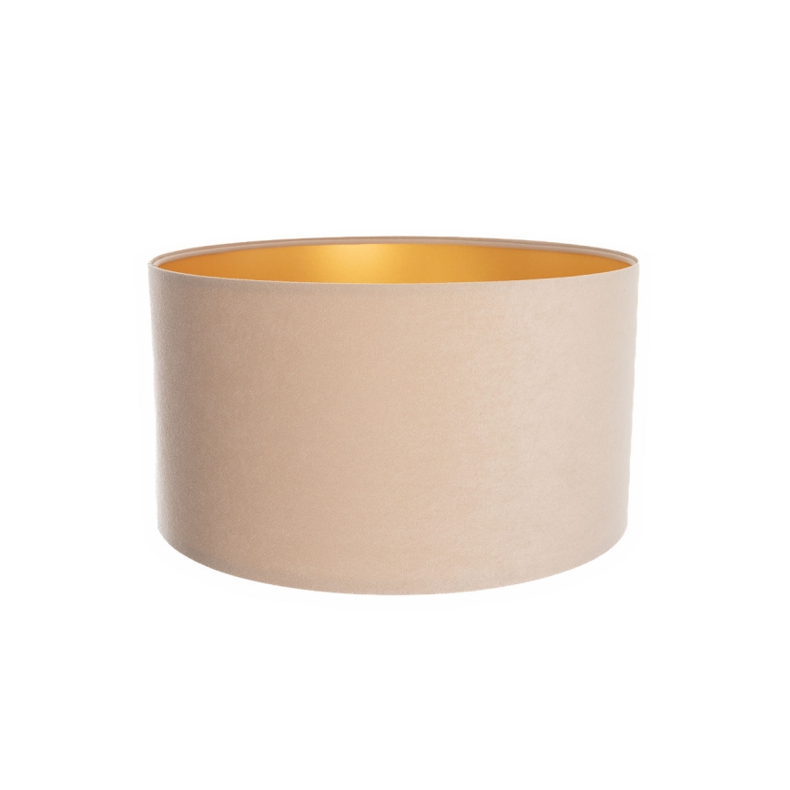 Abajur universal STANDART E27 diâmetro 45 cm bege/dourado
