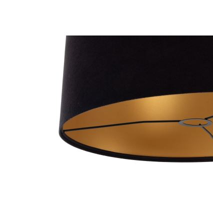 Abajur universal STANDART E27 diâmetro 45 cm preto/dourado