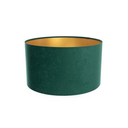 Abajur universal STANDART E27 diâmetro 45 cm verde/dourado