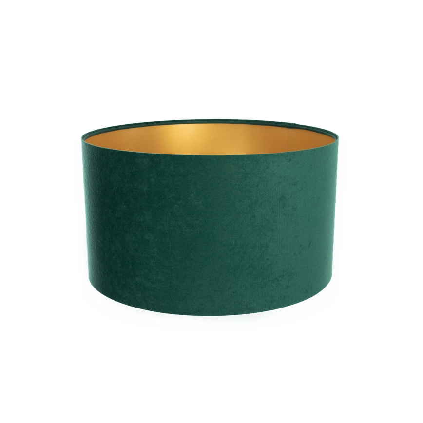 Abajur universal STANDART E27 diâmetro 45 cm verde/dourado