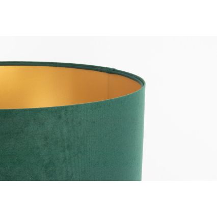 Abajur universal STANDART E27 diâmetro 45 cm verde/dourado