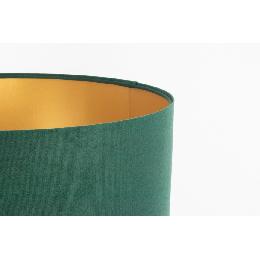 Abajur universal STANDART E27 diâmetro 45 cm verde/dourado