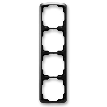 ABB 3901A-B41 N - Moldura quádrupla TANGO preta