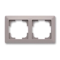 ABB 3901T-A00020 144 - Moldura dupla ZONI greige