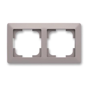 ABB 3901T-A00020 144 - Moldura dupla ZONI greige