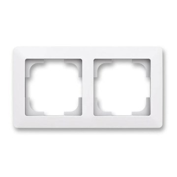 ABB 3901T-A00020 500 - Moldura dupla ZONI branca