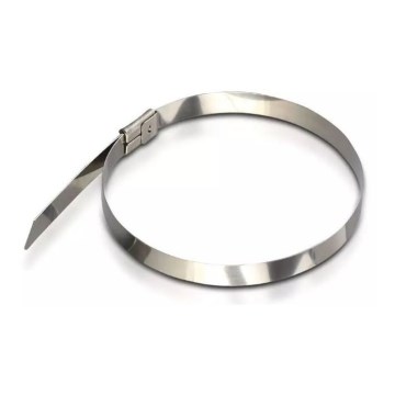 Abraçadeira de plástico 4,6x250mm 100pcs aço