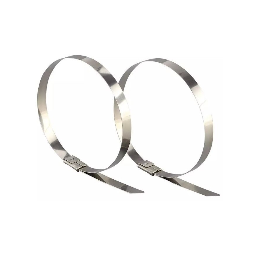 Abraçadeira de plástico 4,6x250mm 100pcs aço