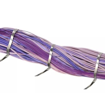 Abraçadeira de plástico 4,6x250mm 100pcs aço