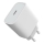 Adaptador de carregamento rápido Power Delivery 20W USB-C branco