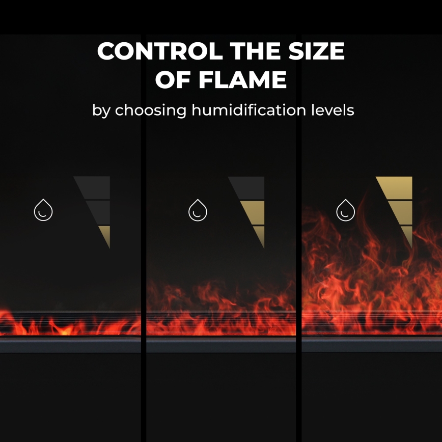 AENO - Aquecedor elétrico inteligente/convector 1000/2000 W preto
