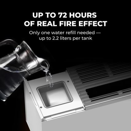 AENO - Aquecedor elétrico inteligente de resistência/convector 1000/2000W branco