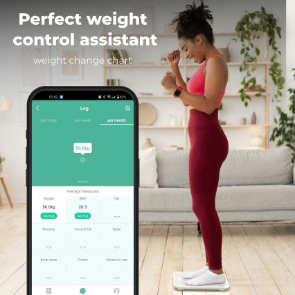 AENO - Balança pessoal inteligente 3xAAA