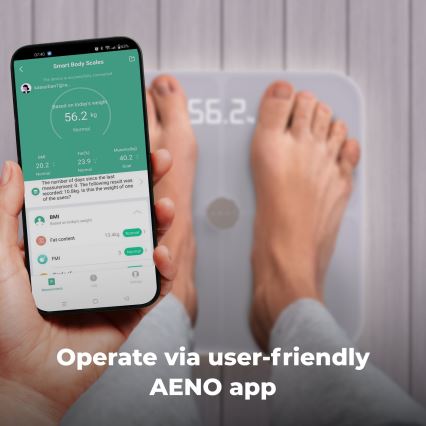 AENO - Balança pessoal inteligente 3xAAA