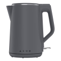 AENO - Chaleira eléctrica de fervura rápida 1,5 l 2200W/230V preta