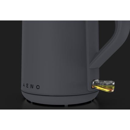 AENO - Chaleira eléctrica de fervura rápida 1,5 l 2200W/230V preta