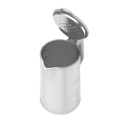AENO - Chaleira eléctrica de fervura rápida com visor LED 1,7 l 2200W/230V branca