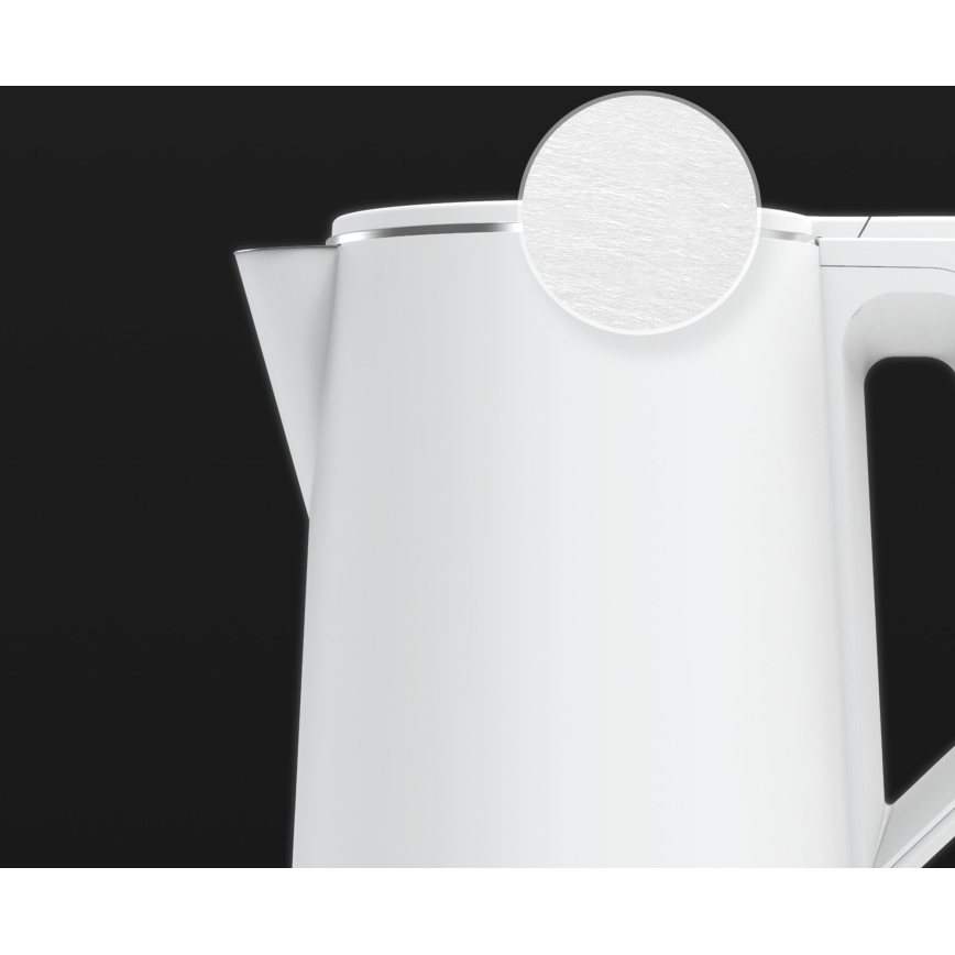 AENO - Chaleira elétrica rápida 1,5 l 2200 W/230 V branca