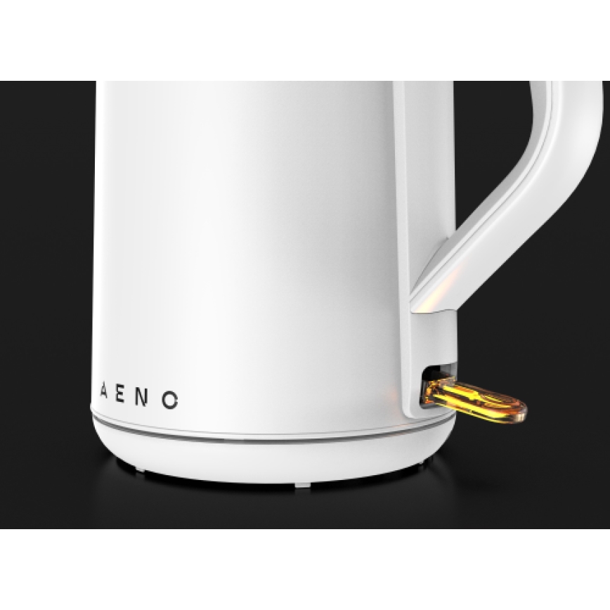 AENO - Chaleira elétrica rápida 1,5 l 2200 W/230 V branca