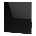 AENO - Painel infravermelho elétrico inteligente 500W temporizador/termostato Wi-Fi preto