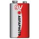 Bateria de zinco 6F22 9V