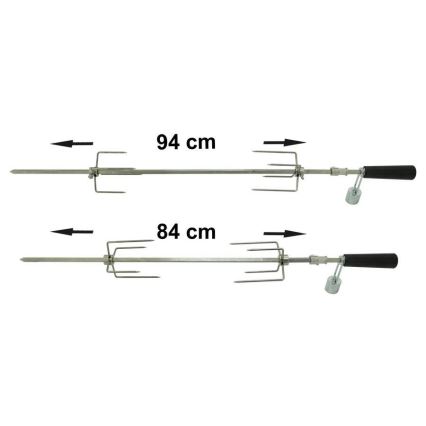 Agulha para barbecue com motor 230V