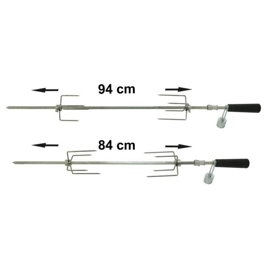 Agulha para barbecue com motor 230V