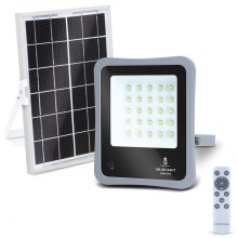Aigostar 103700XHQ - Holofote solar LED com regulação LED/50W/3,2V IP65 + controlo remoto