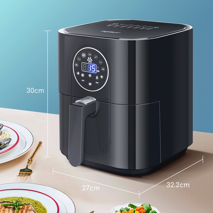 Aigostar - Air Fryer 1500W/230V 3,5l preto