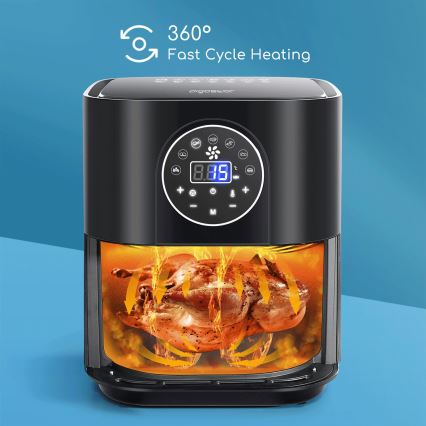 Aigostar - Air Fryer 1500W/230V 3,5l preto