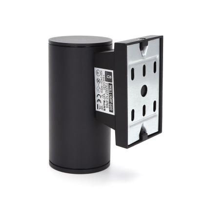 Aigostar - Aplique de parede exterior 1xGU10/230V IP65 preto redondo